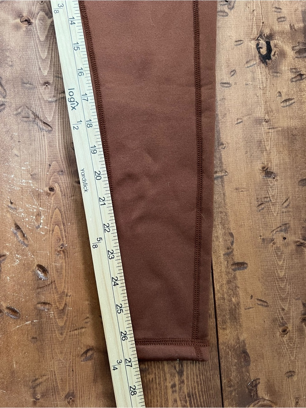 Fleece Lined Leggings Womens Small Brown Outdoor Hiking - Picture 10 of 12